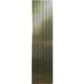 Kosche Akustik Wall foliert Metall Gold
