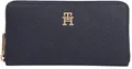 Geldbörse "TH EMBLEM LARGE ZA", mit TH-Emblem vorne, DW6 Space Blue