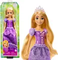 Mattel Disney Prinzessin Rapunzel Puppe, lange Haare zum Frisieren, beweglich