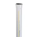 SKOLANsafe Rohr DN 110, 1000 mm mit einer Muffe