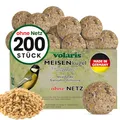 Eggersmann volaris Meisenknödel ohne Netz 200 Stück 18 kg MEISENkugel | Körnerkugel für Wildvögel | Nährstoffreiches Ganzjahresfutter für alle Vogelarten | Vogelknödel