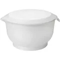 Gastromax Rührschüssel 8 l mit Deckel Schüssel Ausgusslippe weiß hochwertig neu