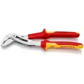 KNIPEX 88 06 250 SB Alligator® Wasserpumpenzange isoliert mit Mehrkomponenten-Hüllen, VDE-geprüft verchromt 250 mm