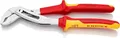 KNIPEX Alligator Wasserpumpenzange auf SB-Karte verchromt isoliert mit Mehrkomponenten-Hüllen, VDE-geprüft 250 mm, 88 06 250 SB