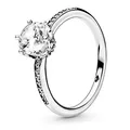 PANDORA Damen-Solitär Freundschaftsring 925_Sterling_Silber mit '- Ringgröße 60 198289CZ-60