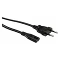 Value Netzkabel Euro-Flachstecker auf C7 (1 m) (19.99.2089)