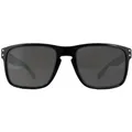 Oakley Rectangle Unisex poliert schwarz Prizm schwarz Sonnenbrille
