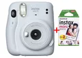 FUJIFILM Fuji Instax Mini 11 ice white Set inkl. 2 Filme (20 Fotos) weiss NEU