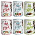 6x100 g BRIT Superfruits Katzensnacks mit Huhn Insekten Lamm getreidefrei