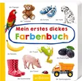 Mein erstes dickes Farbenbuch: Foto-Wörterbuch | Stabiles Pappbilderbuch für die Sprachentwicklung für Kinder ab 1 Jahr