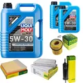 INSPEKTIONSKIT FILTER LIQUI MOLY ÖL 7L 5W-30 für BMW 5er F10 F18 535i