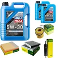 INSPEKTIONSKIT FILTER LIQUI MOLY ÖL 7L 5W-30 für BMW 5er F10 F18 535i
