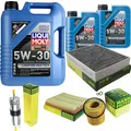 INSPEKTIONSKIT FILTER LIQUI MOLY ÖL 7L 5W-30 für BMW 4 Cabriolet F33 435i