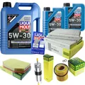 INSPEKTIONSKIT FILTER LIQUI MOLY ÖL 7L 5W-30 für BMW 5er F10 F18 528i 523i