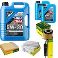 INSPEKTIONSKIT FILTER LIQUI MOLY ÖL 7L 5W-30 für BMW 5er F10 F18 535i