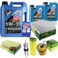 INSPEKTIONSKIT FILTER LIQUI MOLY ÖL 7L 5W-30 für BMW 5er F10 F18 528i 523i