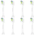 Trustnice Mini Aufsätze Ersatzbürsten für Philips Sonicare Bürstenköpfe – Kompatibel mit Philips Sonicare Elektrische Zahnbürste Snap-on-Bürstenmodell, 8er Pack