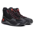 Dainese - Atipica Air 2 Shoes, Sommer Motorradschuhe, Mesh Gewebe, Schützende Verstärkungen, Groundtrax Asymmetrische Sohlen, Schuhe Für Herren, Schwarz/Fluo Rot, 44