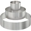 vidaXL Garten-Pflanzgefäß Silber 90 x 90 x 20 cm Edelstahl 873652