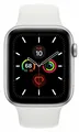 Apple Watch Series 5 (44 mm) Silver GPS / Apple Smartwatch 5 / 36 Monate Gewähr