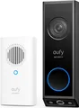 Anker Eufy Video Doorbell 2K - Smarte Türklingel mit Glocke - mit Kamera - kabellos - Schwarz - mit Edge HomeBase Mini (E8214311)