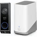 Eufy Security Video Doorbell E340, Dual-kamera Mit De Decontrol Liefersystem, 2k Full Hd Und Farbnachtsicht, Kabel- Oder Batteriebetrieben, Kabellose Türklingel, Erweiterbarer Lokaler Speicher Bis Zu
