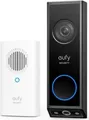 eufy Video-Türklingel E340 Kit mit HomeBase Mini | 2K FHD | Dual-Kamera | Paketerkennung | WLAN | Alexa