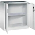 CP-Möbel Werkzeugschrank 8821-000, aus Metall, lichtgrau, Beistellschrank, 1 Fachboden, abschließbar, 93 x 100 x 50 cm