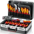 KN 00 21 20 - Werkzeugsatz, Werkzeugkoffer, Elektriker, 20-teilig