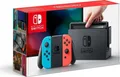 Nintendo Switch with Neon Blue and Neon Red Joy-Con