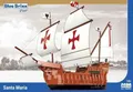 BlueBrixx Santa Maria Mit Stoffsegeln und 7 Carbon-Achsen #SW