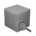 Best For Home | Sitzwürfel Sitzhocker | Bodenkissen Hocker | Sitzhocker Boden | Sitzhocker Holzwerkstoff | Sitzwürfel Polstermaterial | Fußhocker Wohnzimmer | Fußhocker 40x40x40 |Sitzwürfel dunkelgrau