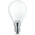 PHILIPS E14 LED Tropfen Lampe opalweiß mattiert 6.5W wie 60W 2700K warmweißes Licht