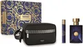 Versace Dylan Blue Pour Homme Eau De Toilette Spray 100ml Set 3 Pieces