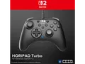 HORI HORIPAD TURBO - kabelgebundener Controller Schwarz für Nintendo Switch 2
