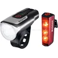 SIGMA AURA 80 BLAZE STVZO AKKU FAHRRAD LICHT SET USB BREMSLICHT LAMPE RÜCKLICHT