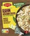 MAGGI Fix für Rahm Geschnetzeltes, Würzmischung, mit natürlichen Zutaten*, für 2 Portionen, 1er Pack (1 x 36g)