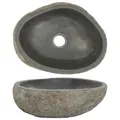 WASHBAIN OVAL (29-38) x (24-31) CM River Stone