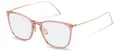 Rodenstock Brillengestell (Model R7134) für Damen, Quadratisch, gefertigt aus Acetate (inklusive Brillenetui)