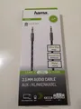hama Prime Line Klinkenkabel 3,5mm Audio Jack 1,5m Ultra Slim Aramidgewebe