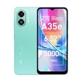 ZTE Blade A35e, Android-Handy，Smartphone ohne Vertrag: 2GB+64GB Speicher, Grün, 5000 mAh Batterie & 6.52" HD+Display
