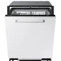 Samsung DW7700B Vollintegrierbarer Geschirrspüler mit Festtürtechnik, 60cm, 14 Maßgedecke Weiß