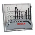 Bohrer-Set, gemischt, 15-teilig, 3 - 8 mm, 3 - 8 mm, 3 - 8 mm