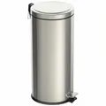 Tramontina BRASIL Treteimer, Mülleimer, Abfalleimer, Edelstahl, 30 L, 94538-130