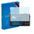 atFoliX 3x Displayschutzfolie für Sony DSC-HX60 Schutzfolie klar Folie