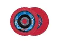 PFERD TOOLS POLIFAN CURVE Fächerscheibe PFR 125x22,23 mm Breite M CO60 SGP STEELOX für Stahl/Edelstahl (67689056)