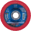 PFERD POLIFAN CURVE Fächerscheibe PFR 125x22,23 mm CO60 SGP STEELOX