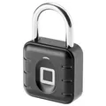 Cimco 170255 Vorhängeschloss 45 mm Schwarz Fingerabdruckschloss