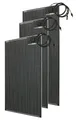 NLS Flat Solarmodul, 120W, Schwarz, Monokristallin, 108,5x59x0,4 cm, 4,1 kg, MC4-Steckverbinder