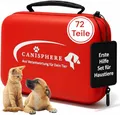 Canisphere Erste-Hilfe Box für Hunde mit über 70 Einzelteilen
